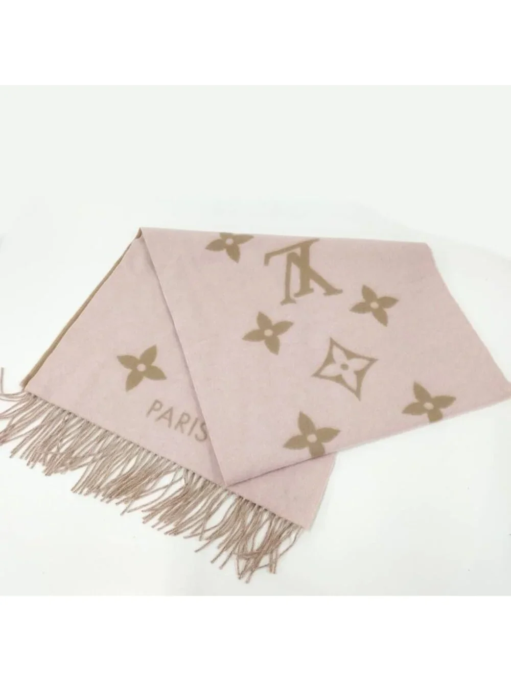 Louis Vuitton Reykjavik Scarf Cashmere Pink